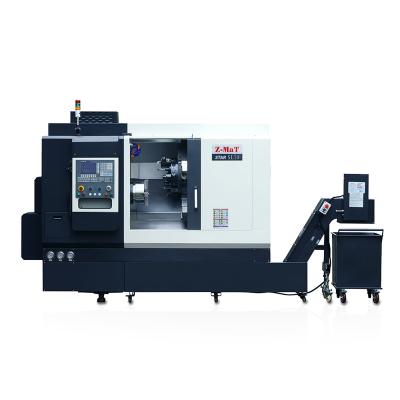 China Machinery Repairs Workshop 20 Years Factory Hundreds of Spinning Star SL10060 11.0/7.5 New Chinese Lathe Automatic Horizontal CNC Bed Slope Metal Lathe Model for sale