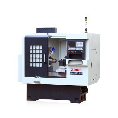 China Customer Care FL300 Smart Design Mini Machinery Repair Shops CNC Metal Top Lathe for sale