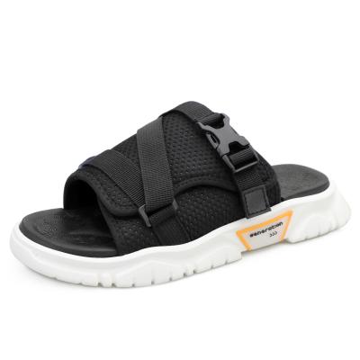 China 2022 Trend Fashion New Style Platform Men's Summer Beach Breathable Slippers Wholesale Rubber Sandals Outdoor Leisure for sale