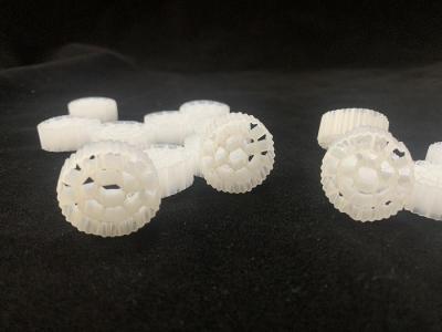 China Y5 Witte Kaldnes K1 25X4mm MBBR-Dragermedia Maagdelijke HDPE Te koop