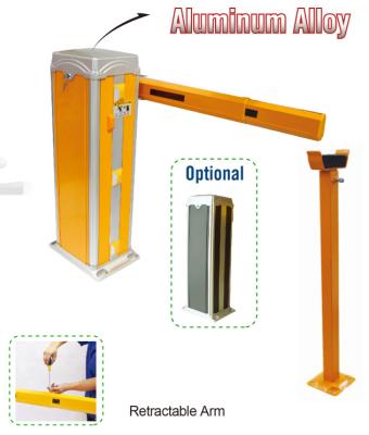 China Electric car barrier with retractable arm RB02A for sale