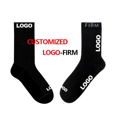 China Wholesale Custom Funny Socks Sweat-absorbent High Quality Logo Crew Cotton Mens Cotton Dress Socks Colorful Happy for sale