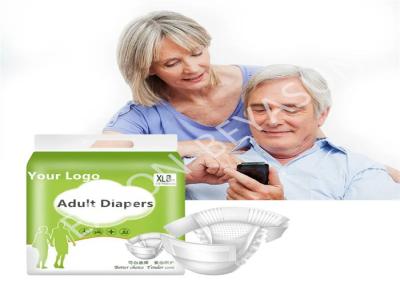 China White Disposable Incontinence Briefs with High Comfort for sale