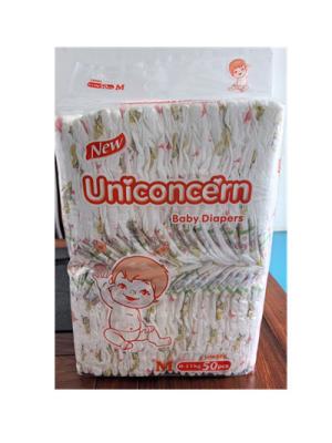 China African Market Best Selling Johnson Smell Uniconcern Baby Diapers / Nappies Swaddle Diapers Baby Cotton Diaper With Fast Delivery for sale