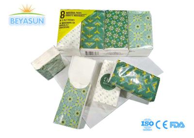 Cina Facciolino Mini Facial Tissue Tissue da tasca colorati 7 PCS Pack Tissue da pulizia da carta in vendita