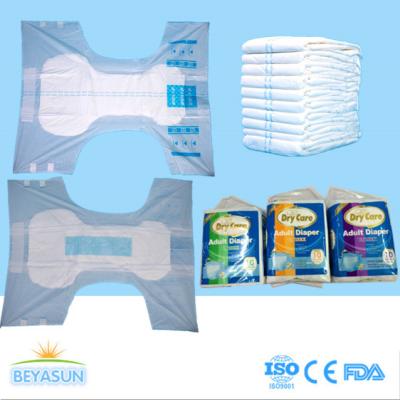 China Los pañales disponibles adultos absorbentes adicionales de la cubierta de la película del PE densamente imprimieron/sustancia química libre en venta