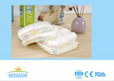 China Flausch-Band-glückliche Windel-Wegwerfbaby-Windel-Größe 3 weiches Breathable Topsheet zu verkaufen