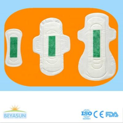 China PET Film Backsheet negatives Ion Sanitary Pads Soem für Frauen zu verkaufen