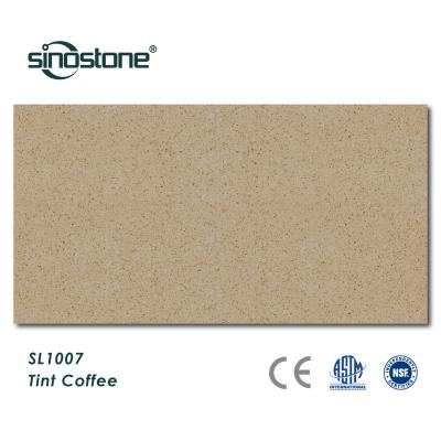 China Durable classic mono tone artificial quartz surface. for sale