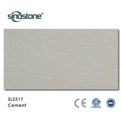 China Durable classic mono tone artificial quartz surface. for sale