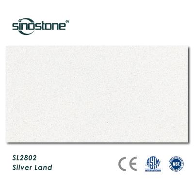 China Durable classic mono tone artificial quartz surface. for sale