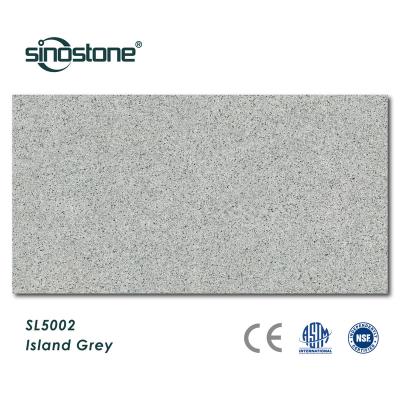 China Durable granite look artificial quartz surface with multiple tone design. for sale