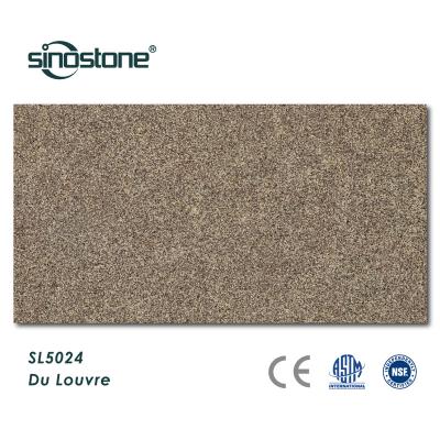 China Durable granite look artificial quartz surface with multiple tone design. for sale