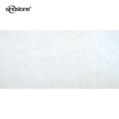 China Modern Chinese Supplier Wholesale Marble Veins 20mm Thickness White Artificial Quartz Stone Slabs for sale