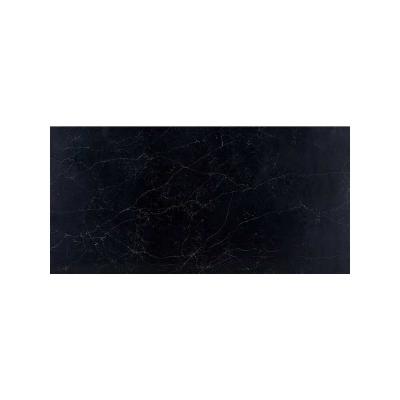 China Modern honed surface Chinese natural stone nero black marquina marble slab matte tile for sale