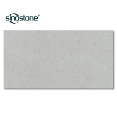 China Durable gray marble looking quartz surface. Natural veining design. Countertop made of quartz. for sale