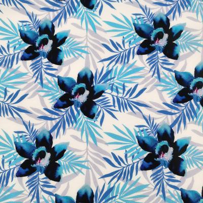 China Wrinkle Resistant 100D Georgette Viscous Fabric Woven Rayon Spandex GGT Digital Printed Fabric for sale