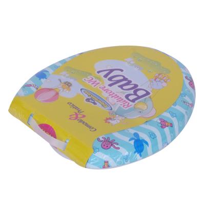 China Modern PVC Potty Toilet Seat Without Handle 12