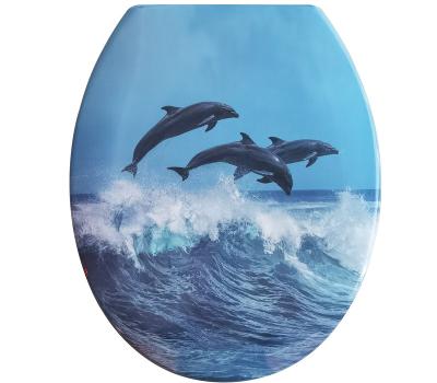 China Duroplast Modern Toilet Seat (Dolphin) for sale