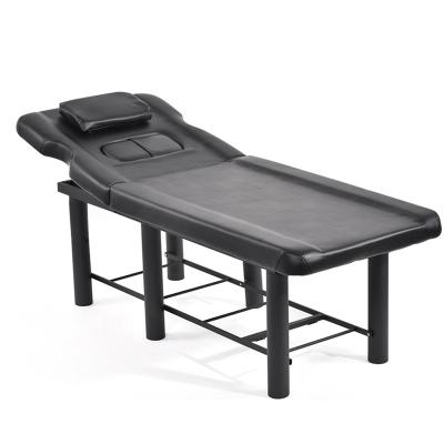 China Contemporary Best Sellers Spa Bed Black Adjustable Massage Table Spa Bed White for sale