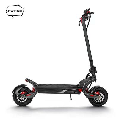 China Aluminum Material Powerful Forged Electric Scooter 2400w Electric Scooter For 40 Degree Gradeability for sale