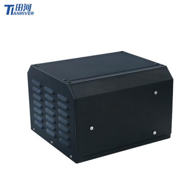 China DC 24V Truck Air Conditioner Bus Battery Operated Camper Van Parking Air Cooler 280*240*180mm for sale