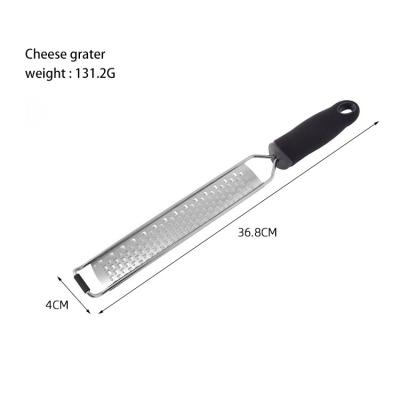 China Multifunctional Kitchen Tool 304 Stainless Steel Chocolate Lemon Orange Cheese Stocked Extra Fine Grater for sale