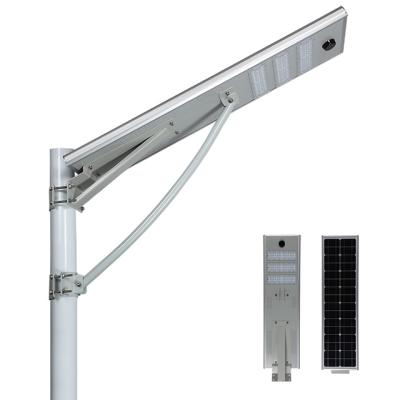 China ROUTE high quality lithium battery integrated solar LED street light price for sale