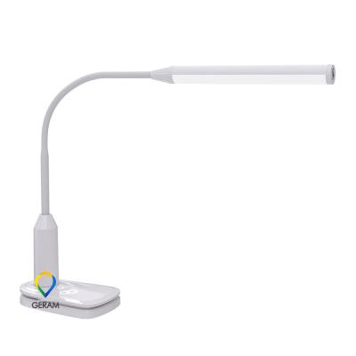 China Modern Clip Arm Rechargeable Desk Led Desk Lamp Portable USB Led Reading Lamp for sale