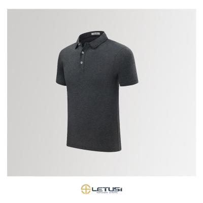 China Anti-pilling Different Color Collar Mens Brand 100% Nylon Polo T-shirt Softtextile Manufacturer for sale