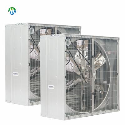 China Grow Fans Industrial Greenhouse Air Cooling Poultry Farm Exhaust Fan Workshop Air Ventilation Wall Mounted Exhaust Fan for sale