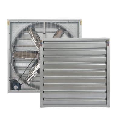 China Large Air Circulation 54inch Heavy Hammer Warehouse Greenhouse Industrial Heat Fans for sale