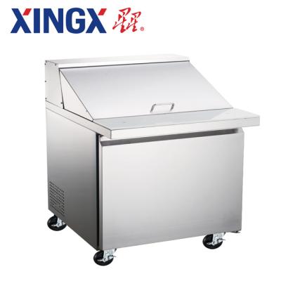 China Mega Single-Temperature Counter Top Salad Counter Refrigerator , Sandwich Prep Tables_SCLM1-HC-Refrigeration Equipment for sale