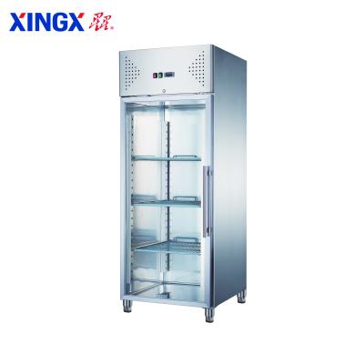 China Straight Single-temperature Single-Glass Door Refrigerated Display Freezer_GX-GN650BTG-Refrigeration Equipment for sale