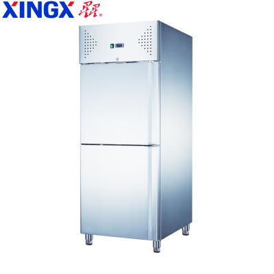 China Single-temperature stainless steel freezer, inox interior, negative temp_GX-GN600BTVM-Refrigeration equipment for sale