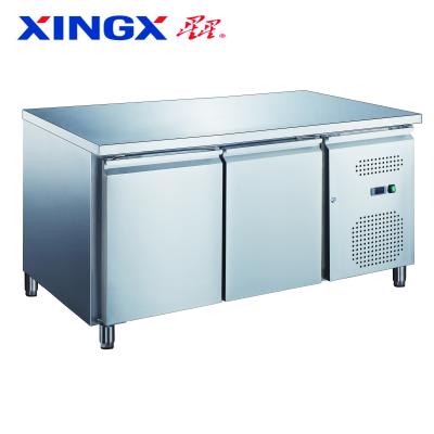 China Single-temperature GN Pan Counter refrigerator, refrigerated counter_GX-GN2100TN-Refrigeration equipment for sale