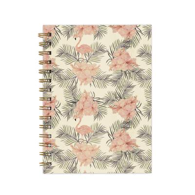 China Custom Supplier SPIRAL Customized 800 Sheets Inside Page Hardcover Spiral Notebooks for sale