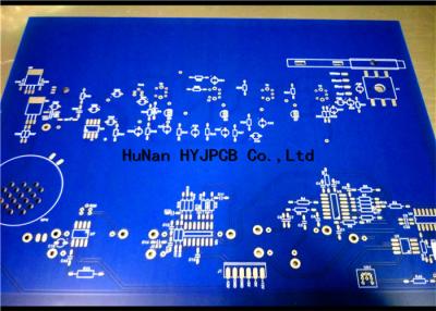 Chine Le double de puissance d'affichage de Speacker a dégrossi masque bleu de soudure de fabricants de carte PCB à vendre