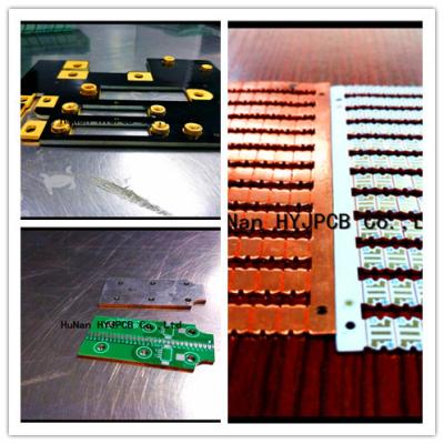 China Tablero bajo del PWB del metal del PWB MCPCB de la base del Cu. Características eléctricas y mecánicas Pcbs en venta