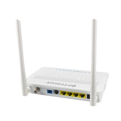 China Cheap FTTH ONU catv price 1ge 3fe rf output gpon onu modem wifi router ftth onu for sale