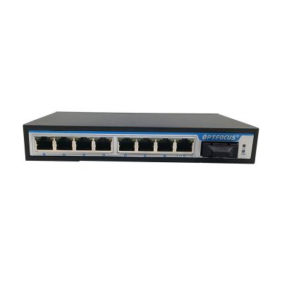 China High Quality FTTH 8 Port Fiber Ethernet Switch 10/100m Switch 100m Fiber Optic Switch for sale