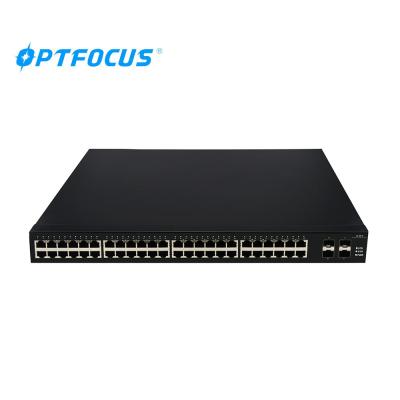 China FTTH Factory OEM&ODM 48 Port SC Rj45 4 Port Ethernet Switch 10g Ethernet Switch Gigabit Ethernet Switch for sale