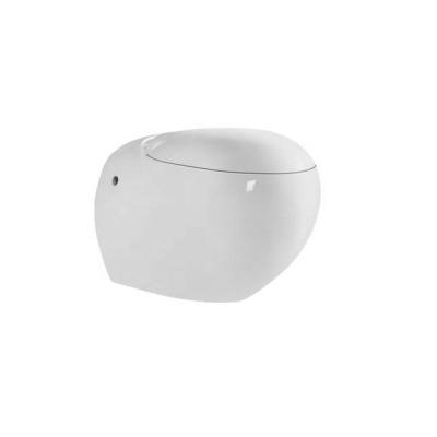 China Hot Sale Ceramic Egg Shape Wall Hung Toilet Chaozhou Supplier for sale