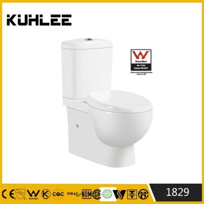 China KL-1829 Double-Flow Watermark Washdown Toilet Size for sale