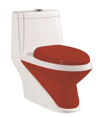 China China Supplier Modern Bathroom Wc Toilet Sets Ceramic Colored One Piece Sanitary Suites for sale