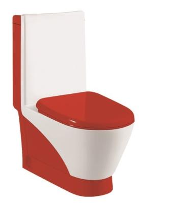 China New Design Ceramic Color Ceramic Toilet Set One Piece Manufacturer for sale