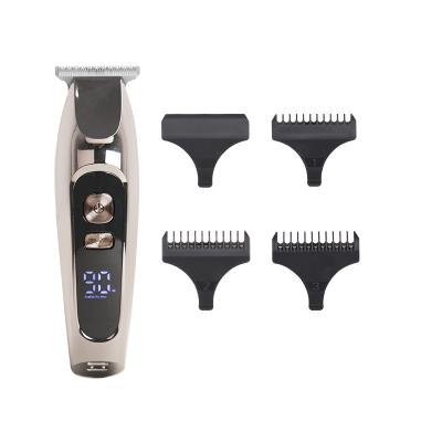 China Car USB Rechargeable Cordless Electric Professional Electric Head Hair Clipper Beard Trimmer Bald Head Men for sale