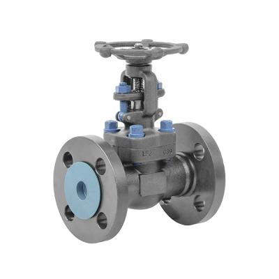 China Flanged Gate Valves Carbon Steel Weld Flange Low Temperature Flanged Gate Valves for sale