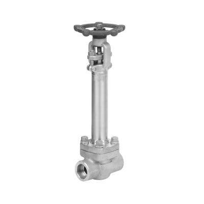 China Gate Valve Low Temperature Plug Welded Extension Stem Socket Welded Stainless Steel Gate Valve Stem Gate Valve for sale