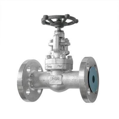 China Flange Globe Valve Forged Stainless Steel F304H Manual Flange Globe Valve Specialty Manufacturer for sale